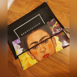 Kent Stetson Frida Kahlo Clutch KENT STETSON New W/ Tag & Dust Bag Wearable Art